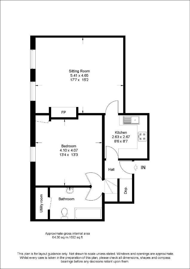 Spacious Split Level Flat In Great Location ポーツマス エクステリア 写真